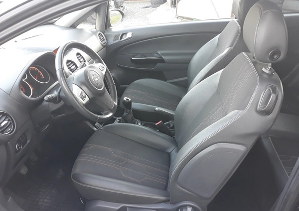 Opel Corsa cena 18600 przebieg: 145000, rok produkcji 2012 z Kościan małe 352